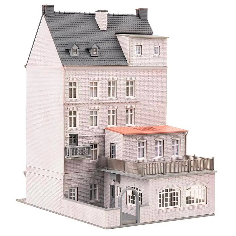 Maison urbaine avec atelier de réparation - FALLER 130705 - HO 1/87 - EP II
