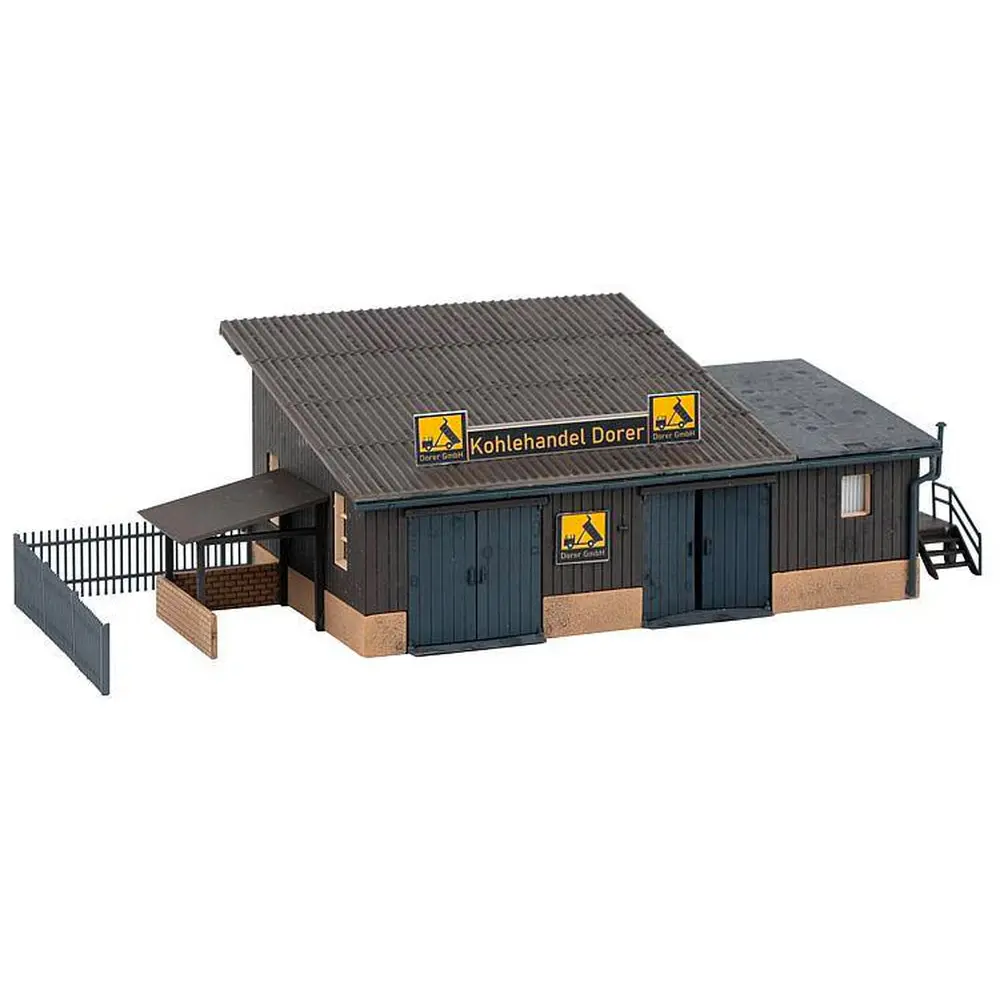 Commerce de charbon "Dorer" - Faller 120271 - HO 1/87 - EP I