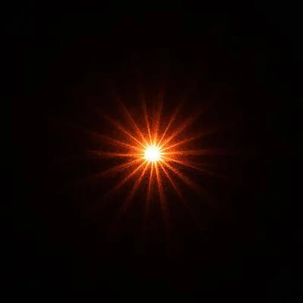 5 LED autoclignotantes, orange