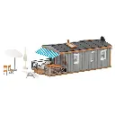 Set de camping + Mobile-Home - Faller 130657 - HO : 1/87 - EP V