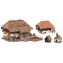Set de bâtiments Forêt Noire "Vogtsbauernhof " - Faller 130677 - HO 1/87 - EP I