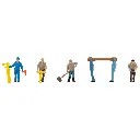 Poseurs de voie avec accessoires - Faller 151621 - HO 1/87