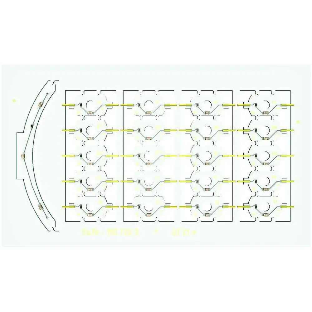 Jeu de LED pour Grande Roue de fête foraine Faller 180728 - HO 1/87