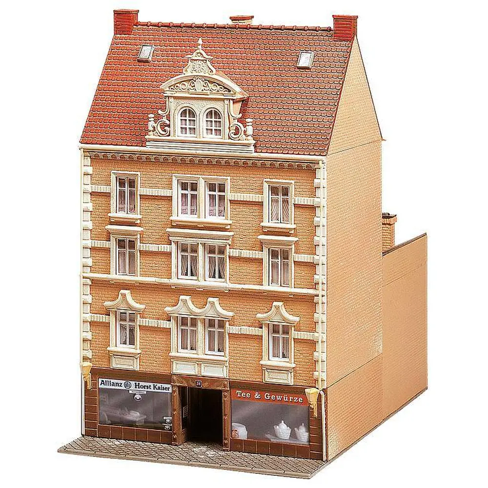 Immeuble urbain "Allianz + Thé & Épices" - Faller 130448 - HO : 1/87 - EP I
