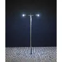 Set de 3 lampadaires doubles moderne avec LED - N 1/160 - Faller 272123