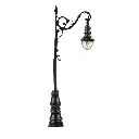 Réverbère à LED miniature Faller 272227 - N 1/160 - lampe cintrée
