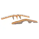 lot 2 ponts piétons en pierre et bois FALLER 120526 - HO 1/87 - EP I