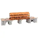 Pont routier en bois Faller 120527 - HO : 1/87 - 385 x 80 x 120 mm