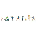 Lot de 8 Enfants jouant FALLER 151613 - HO 1/87