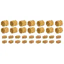 Pack de 14 bottes de foin rondes et 18 carrées - Faller 181286 - HO 1/87