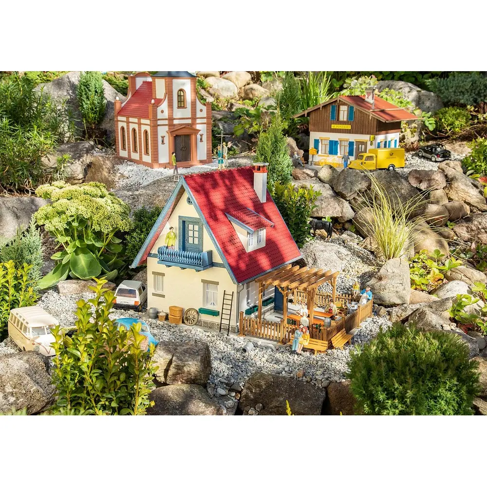 Maison avec pergola - POLA G 331084 - G 1/22.5