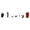 Lot de figurines Comte Dracula FALLER 151632 - HO 1/87
