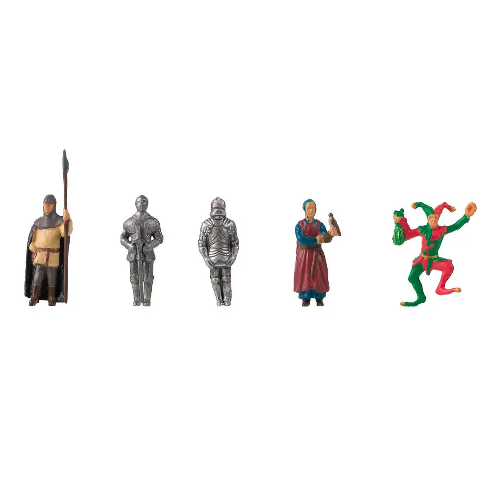 Set de 6 personnages "au château" FALLER 151631 - HO 1/87