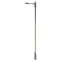 Lampadaire LED FALLER 180202 - HO 1/87 - hauteur 93 mm - 12 volts