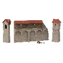 Murailles Vieille Ville & tour de défense - Faller 130693 - HO 1/87 EP I