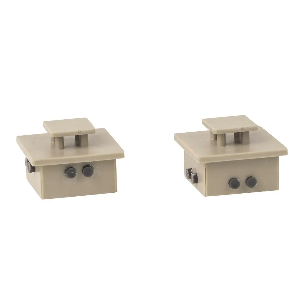Lot 2 issues de secours de Bunker militaire Faller 144072 - HO - 22x22x15mm