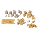 Cargaison et accessoires - Faller 180871 - HO 1/87 - EP II