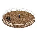 Rond de longe pour sports d'équitation - Faller 180339 - HO : 1/87 - EP IV