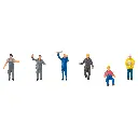 Figurines Mécaniciens industriels et ouvriers Faller 151674 - HO 1/87