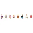 Personnages assis sans jambes - Faller 151700 - HO 1/87