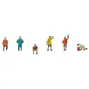 Set de 6 randonneurs en excursion - FALLER 155611 - N 1/160