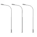 Lot de 3 lampadaires avec LED - Faller 180119 - HO 1/87