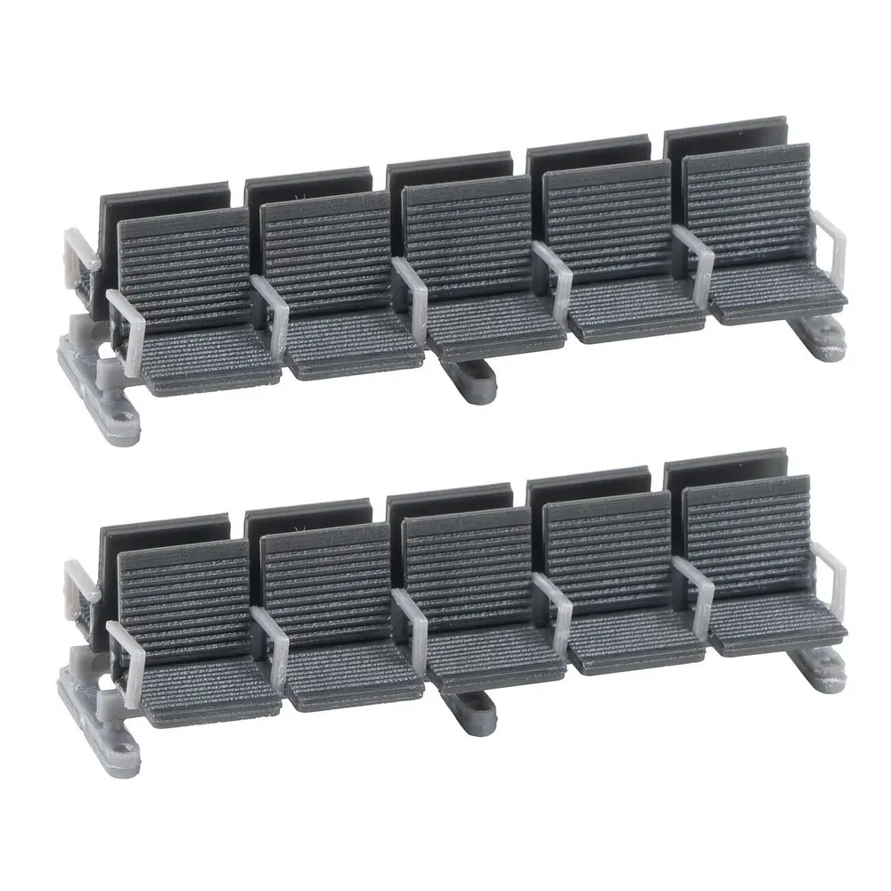 Pack de 2 bancs 10 places - Faller 180867 - HO : 1/87 - EP V