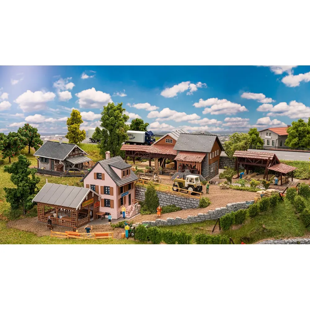 Coffret Scierie - Faller 190138 - HO 1/87