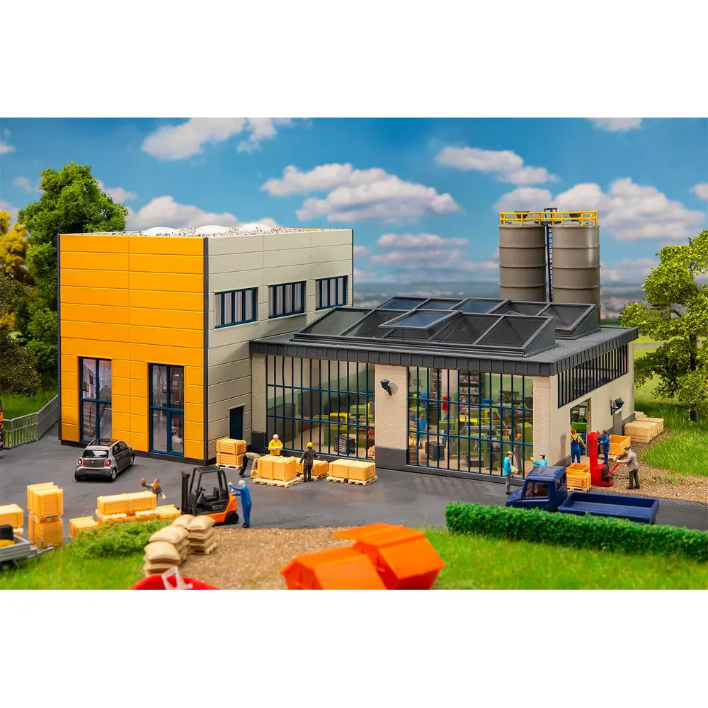 Entreprise de traitement du plastique - Faller 130143 - HO 1/87