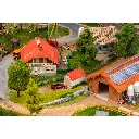 Ferme avec étable et garage - Faller 130583 - HO 1/87