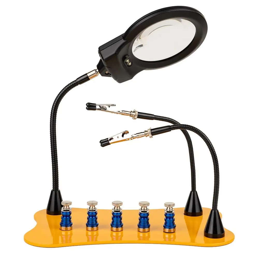 Station de soudage et de travail avec lampe loupe - Faller 170556 - HO/N/Z/TT