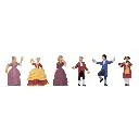 Danseurs rococo - Faller 151708 - HO 1/87