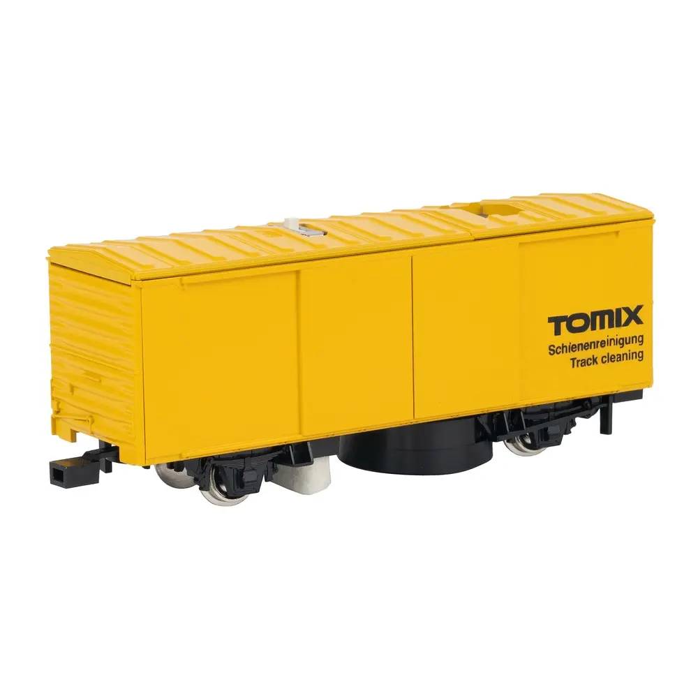 Wagon nettoyeur de rails avec aspiration motorisée Tomytec - Faller 977903 - HO 1/87 - 2R-3R