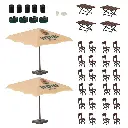 Set de jardin de bière Veltins - Faller 180437 - HO 1/87 - Ep IV