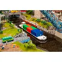 Cargo fluvial avec conteneurs - Faller 131013 - HO 1/87