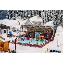 Patinoire artificielle avec figures animées - FALLER 134005 - HO 1/87