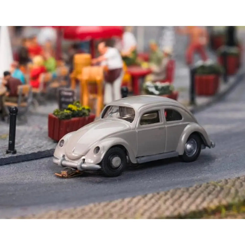 VW Coccinelle, grise - FALLER 161444 - HO 1/87