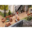 64 bancs et 30 tables - FALLER 272439 - N 1/160