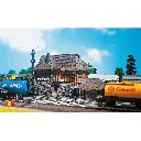 Poste d'aiguillage B-126 Darmstadt - Faller 109126 - HO 1/87 - Ep.II