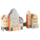 Ensemble de maisons B-924 Altstadtblock - Faller 109924 - HO 1/87 - Ep.II