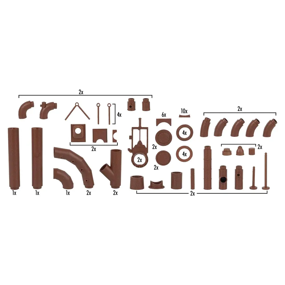 Kit de tuyauterie - Faller 180327 - HO 1/87