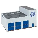 Bâtiment THW éclairé - Faller 130790 - HO 1/87 - EP V - 205 x 155 x 120 mm