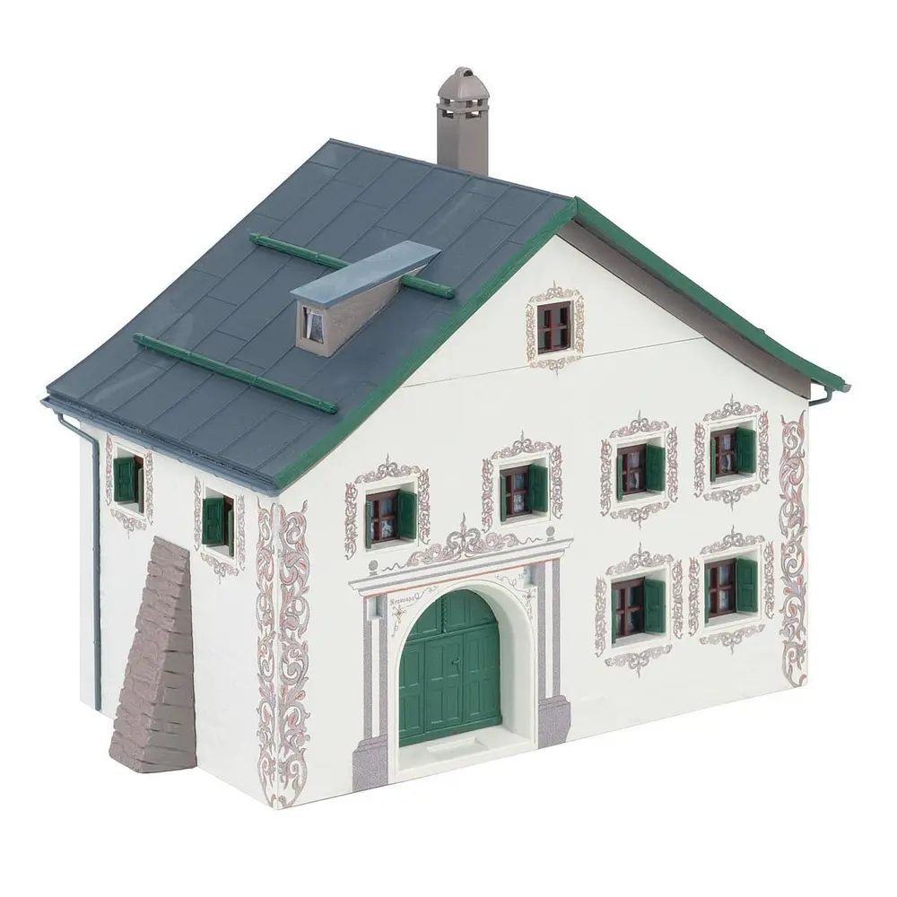 Maison des Grisons Guarda - Faller 130662 - HO 1/87 - EP I - 128 x 81 x 116 mm