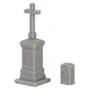 Croix de champ et borne frontière - Faller 180997 - HO 1/87 - Ep I