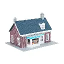 Laiterie - Faller 131323 - HO 1/87 - EP IV - 144 x 140 x 98 mm