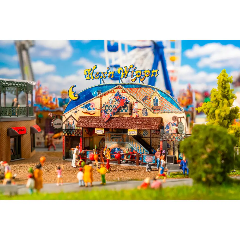 Manège Hex'n Wippn - Faller 140419 - HO 1/87 - EP IV - 144 x 140 x 98 mm