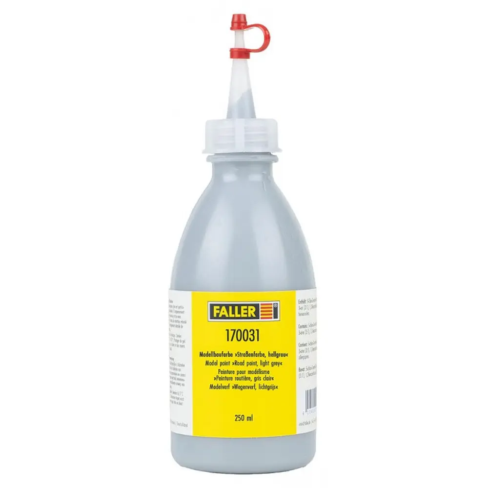 Peinture gris clair pour maquettes - Faller 170031 - 250ml
