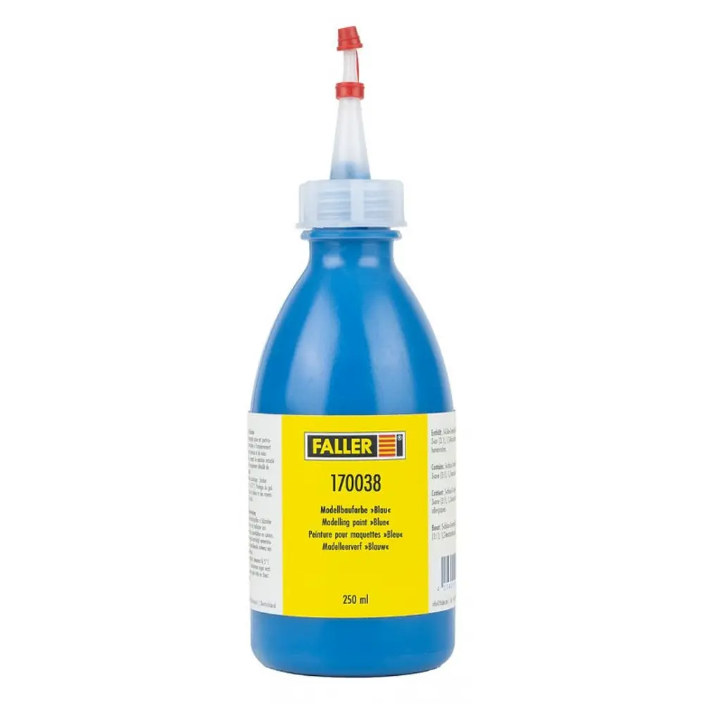 Peinture bleu pour maquette - Faller 170038 - 250ml