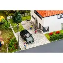 Pavés gris chiné premium - Faller 170317 - HO 1/87