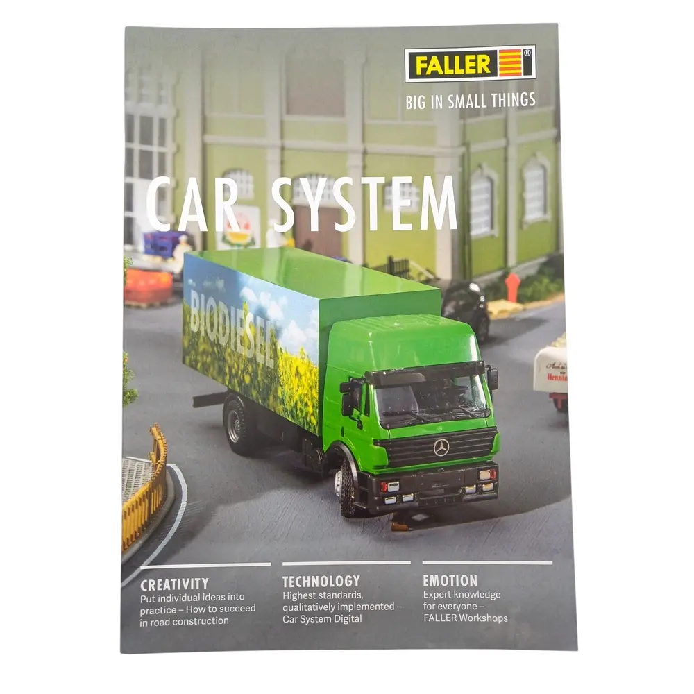 Catalogue Car System 2025 - Faller 91599 - Anglais - 46 pages